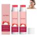 homomdy Watermelon colored lip balm stick plumping lip gloss with niacinamide and vitamins moisturizing and nourishing for dry and chapped lips non-greasy illuminates and protects (2pcs)