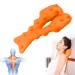 Relieflylab trapezius Stretcher reliefy laboratory neck trapezius trigger point massager back trapezius neck massage device neck and shoulder tensioner orange