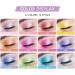  HIFFEY Pearlescent glitter eyeshadow long-lasting liquid coated eyeliner silky texture high shine easy to wear sparkling eye makeup (Color: 2) - Buy Online on GoSupps.com