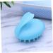 Fomiyes Hair Washing Brush & Scalp Massager - Handheld Bunny Rab Oil Massage Device in Sky Blue - Glowing Shampoo Brush for Relaxation & Hair Care - Buy Online on GoSupps.com