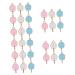 TEHAUX 18 Pcs Pendant Pendant Alloy Marshmallow Charm mediumx5pcs Assorted Colorx5pcs