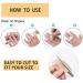 Reusable Toe Straighteners & Splints for Hammer Toes (3Pcs) - Complexion - Buy Online on GoSupps.com