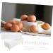 jojofuny Box Household Egg Holder Egg Tray Eggs Holder The Pet High Branch Anti-collision White re-usable White 26.5X16X10CM - Buy Online on GoSupps.com