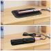Large Silicone Heat Resistant Mat for Hair Styling Tools - Professional Curling Iron & Hair Straightener Mat - Flat Iron Mat with Velcro - Travel Friendly (Black) - Buy Online on GoSupps.com