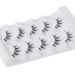 Fanxiton 14MM Manga Style Japanese Lashes 5 Pairs with Clear Band - Short 3D False Eyelashes for Makeup with Applicator (M1) - Buy Online on GoSupps.com