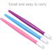 30 Pieces Plastic Handle Nail Cuticle Pusher Rubber Tipped Nail Cleaner Colored Nail Art Tool for Men and Women Christmas Valentine's Day Giving Nail Tool(Blue Purple and Pink) - Buy Online on GoSupps.com