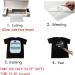 3D Puff Heat Transfer Vinyl Sheets 12x10 Foaming HTV Press Film for DIY T-shirt Clothes - Assorted Colors - Buy Online on GoSupps.com