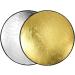 Aqirui 32 5-in-1 Collapsible Light Reflector - Translucent, Silver, Gold, White, Black - Photography Studio and Outdoor Lighting - Buy Online on GoSupps.com