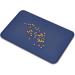 Amazon Basics Water-Repellent Silicone Bowl Pad for Pets - 47x29 cm Blue - Durable Single Bed Lining - Buy Online on GoSupps.com