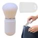 Makeup Brush Face Brushes Makeup Retractable Blush Brush Travel Blush Brush Travel Friendly Make Up Brushes Portable Face Brush With Lid For Foundation Blush Bronzer & Powder white