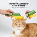 Pet Sunflower Self Cleaning Brush for Cats and Dogs | Shedding and Grooming Tool | Waterproof & Easy to Clean | Removes Loose Hair, Fur, Mats & Tangles - Buy Online on GoSupps.com