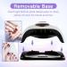 Buy UV LED Nail Lamp 168W - Quick Drying Nail Dryer with 4 Timer Settings & LCD Touch Screen - Compatible with All Gel Types (White - Buy Online on GoSupps.com