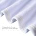 8 Pack Microfiber Face Towels 12x12 inch - Super Absorbent & Quick Drying Makeup Remover Cloths - Eco-Friendly Facial Cleansing Cloth Set (White) - Buy Online on GoSupps.com