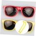 Ibasenice 30 Sets Slip End Parts | Bright Yellow Arm Frame Spare Socks | Fluorescent Children's Glasses Bracket | Fun Plastic Toy Anti-Covers - Buy Online on GoSupps.com