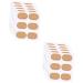 GLEAVI 10 Sheets Anti-wear Corn Stickers Self Adhesive Corn Pads Tape Corn Pads for Bottom of Foot Heel Grip Liner Foot Care Sticker Foam Corn Pads Cotton Women's Shoes Cornbread