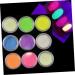 ibasenice 2 Pack Luminous Nail Glitter Resin Pigments Glow Fluorescent Powder Luminous Sand Fluorescence Green Siize 4 - Buy Online on GoSupps.com