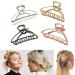 Forhome 4pcs Large Metal Hair Claw Clips Women Metal Hollow Jaw Barrettes Alloy Hair Claws Decor for Thick Hair - Buy Online on GoSupps.com