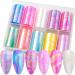 Besuso 10 Rolls Nail Foil Holographic Nail Art Foil Decals for Nails Fingernail Stickers - Buy Online on GoSupps.com