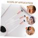PAMINGONO 3pcs Fish Tail Brush Nose Makeup Tool Nose Brush for Women Makeup Brush for Women Nose Shadow Brush 18.50X1.00X1.00CM As Shown - Buy Online on GoSupps.com