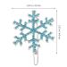 KALLORY Snowflake Hair Pins - 6pcs Decorative Barrettes for Girls | Party Hair Clips for Children - Snowflake Style Hair Accessories - Buy Online on GoSupps.com