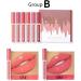 INTEROOKIE Long Lasting Moisturizing Lipstick Set with Water Gloss Mirror Face Nonfading formula for all day wear B - Buy Online on GoSupps.com