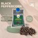 Nature's Horizon Whole Black Peppercorns Premium (500g) - Delicious Flavor, Pure & Natural, Vegan, Gluten-Free - Buy Online on GoSupps.com