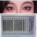Saibinuo 240pcs C Curl False Eyelash Extensions - Mixed Pack for Natural Look | Individual & Cluster Lashes (5-12mm) - Perfect for Fairy Style & Fish Tail - Buy Online on GoSupps.com