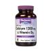 Bluebonnet Nutrition Milk-Free Calcium 1 200 mg Plus Vitamin D3 400 IU - High Potency Maximum Absorption Strong Healthy Bones & Immune Health Support Supplement Gluten-Free Dairy-Free 60 Softgels