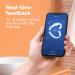 Buy Bitvae Smart S3 Sonic Electric Toothbrush - 180-Day Battery Pressure Sensor Travel Case - Rechargeable for Adults - Buy Online on GoSupps.com