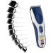 Wahl Professional Hair Clipper Guards Guides 10 Pcs #3170-400- 1/8 to 1 - Black-10 pcs - Fits All Clippers - Buy Online on GoSupps.com