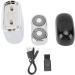 Mini Electric Beard Trimmer - Silver C Type Household Grooming Tool for Men | Buy Online Worldwide - Buy Online on GoSupps.com