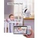 Eufy Baby SpaceView Pro Video Baby Monitor | 720p | 5 Screen | Two-Way Audio | Pan/Tilt | Night Vision | Lullaby Player | Ideal for New Parents - Buy Online on GoSupps.com