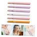 6pcs Retractable Lip Brush Set | Reusable Makeup Tool for Lipstick & Lip Balm Applicator | Perfect Lip Makeup Accessory - Buy Online on GoSupps.com