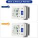 Automatic Wrist Blood Pressure Meter - Adjustable Cuff Irregular Heartbeat Detector 99 Memory Large LCD - Includes 2 AAA Batteries & Storage Bag | International Shipping - Buy Online on GoSupps.com