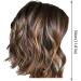 Big Hair Rollers for Volume Women's Long Hair Brown Gradient Fiber Head Cover Rose Net Half And Wig Khaki One Size - Buy Online on GoSupps.com