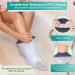 Waterproof Shower Foot Protector | Leg & Ankle Wound Cover Plaster - Adult Waterproof Foot Covers for Safe Showering - Buy Online on GoSupps.com