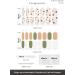 ohora Semi Cured Gel Nail Strips (N Secret Garden) - Salon-Quality, Long Lasting, Easy to Apply & Remove, Includes Prep Pads & Nail File - Buy Online on GoSupps.com