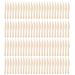 (Pack Of 100) Disposable Wooden Cutlery Set Wedding Birthday Party Tableware Environmentally Friendly Outdoor Supplies Durable Wooden Dinnerware