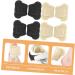 4 Pairs Self-Adhesive Heel Pads - Wear-Resistant Foot Liners for Sports Shoes | Cushioned Heel Stickers in Assorted Colors - Buy Online on GoSupps.com