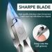 Toenail Nail Clippers Cutters Stainless Steel Pedicure Manicure Tools Professional Thick Ingrown Correction Tool Trimmer (Color : Svart Size : 12.5 * 7.5cm) 12.5*7.5cm Svart - Buy Online on GoSupps.com