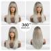 Oefei Pink Brown Ombre Wig | Long Straight Layered Synthetic Heat-Resistant Wig for Daily Wear Parties & Cosplay (Blonde Ombre 1130-1) - Buy Online on GoSupps.com