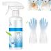 Sowhatahow Stain Remover Non-Ionic Laundry Stain Remover Emulsifier Active Enzyme Laundry Stain Remover All-in-One Powerful Stain Remover Clothes Dry-Clean Spray for Clothes(with gloves)