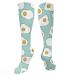 Eggs Mint Egg Print Breakfast Food Eggs Bacon Egg Friederei compression socks for women & men circulation 15-20 mmHg is the best support for sporty running cycling
