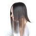Clip-in Right-Haired Topper for Women | Silk Base Hair Part for Thinner Hair | 10 Inch Dark Brown (8x13 cm) - Buy Online on GoSupps.com