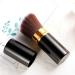 Retractable Kabuki Foundation Brush - Perfect for Mineral Makeup Bronzer & Blush | Vegan Blend & Contour for Flawless Face (Black Gold - Buy Online on GoSupps.com