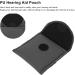 Portable PU Leather Hearing Aid Case - Compact Pocket-Sized Black Bag for Amplifiers - Buy Online on GoSupps.com