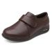 Unisex Diabetes Shoes with Adjustable Comfortable Walking Shoes Lightweight Comfy Non-Slip for Diabetic Edema Plantar Fasciiti Swollen Feet and Swollen Shoes 6.5 Brown
