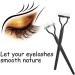 dijiusidy Eyebrow Brush Unique design Lash Comb Arc Designed Mascara Applicator Premium Cosmetic Brushes Tool Stainless Steel with Cover - Buy Online on GoSupps.com