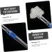 Minkissy 15 STK False Toothbrush for Dentures | Double-Sided Foldable Cleaning Brush | Ideal Brush Tool for False Teeth Care - Buy Online on GoSupps.com