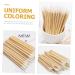 Buy Minkissy 400 Pcs Wooden Lip Brush Set - Disposable Makeup Applicator with Bamboo Handle for Lipstick | Perfect for Makeup Artists & Daily Use - Buy Online on GoSupps.com